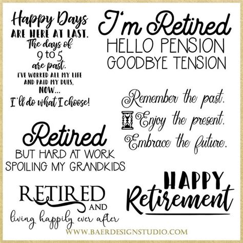 Retirement Quotes Retirement Word Art Digital Quotes - Etsy | Retirement quotes, Retirement ...