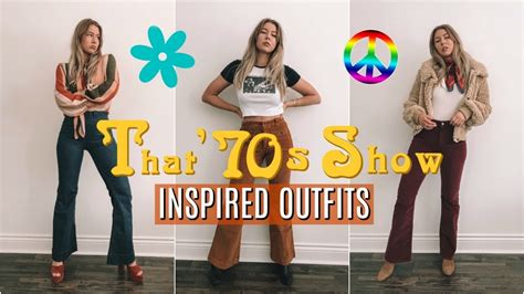 THAT '70s SHOW // '70s inspired outfits - YouTube