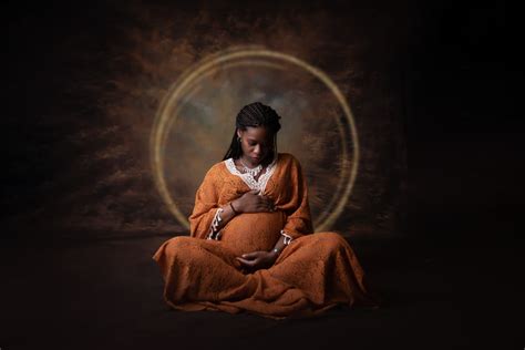 Séance photo grossesse en studio - Tournai