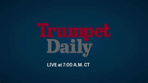 The Trumpet Daily Show | The Trumpet Daily Show proves the Bible’s relevancy to your life ...