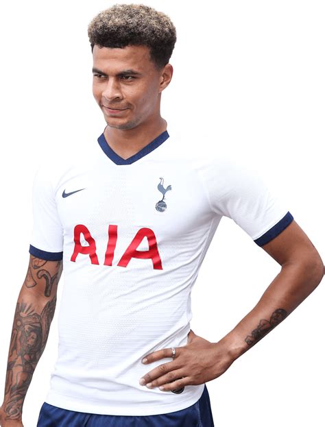 Dele Alli Tottenham Hotspur football render - FootyRenders