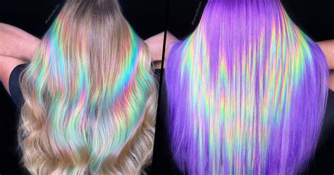 Holographic Hair Is the New Beauty Trend and It’s Mesmerizing