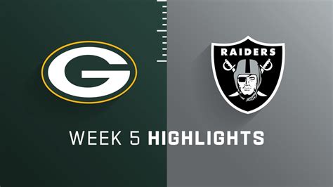 Green Bay Packers vs. Las Vegas Raiders highlights | Week 5