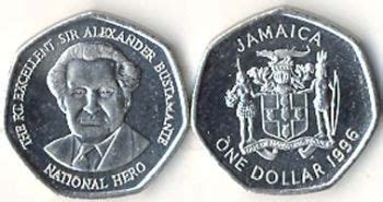 Jamaican 1 Dollar Coin