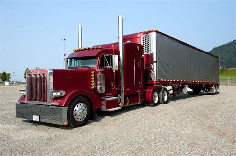 #2007 #379 #cars #peterbilt #red #trucks #720P #wallpaper #hdwallpaper #desktop | Peterbilt ...