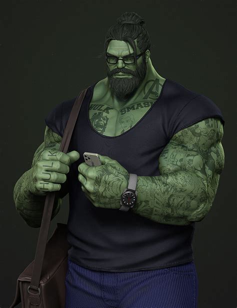 Hulk fanart - ZBrushCentral