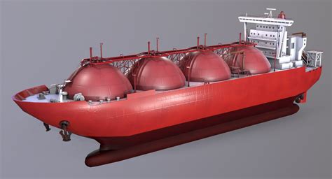 3D model lng carrier - TurboSquid 1263775