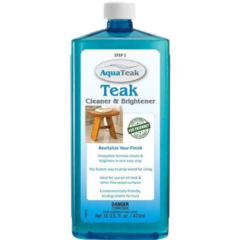 AquaTeak Teak Cleaner & Brightener - Walmart.com