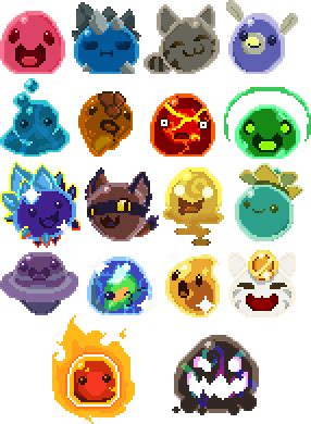 Slime Rancher Slimes by flambeworm370 on DeviantArt