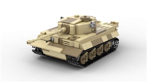 LEGO MOC Tiger Tank (Minifig Scale 1:42) by Qwinter | Rebrickable ...