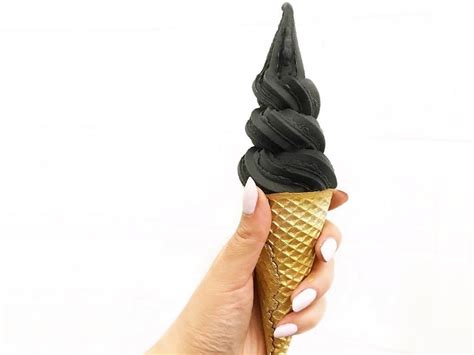 The ice cream that took over Instagram: Charcoal soft-serve hits ...