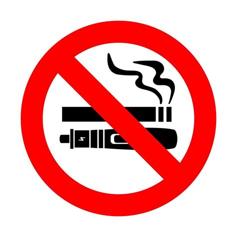 No smoking no vaping sign. 28283046 Vector Art at Vecteezy