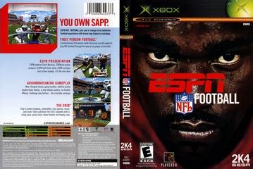 ESPN NFL Football 2K4 (Xbox) - The Cover Project