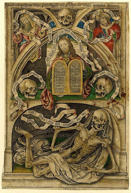 Allegory of The Transience of Life | Medieval art, Skull art, Art