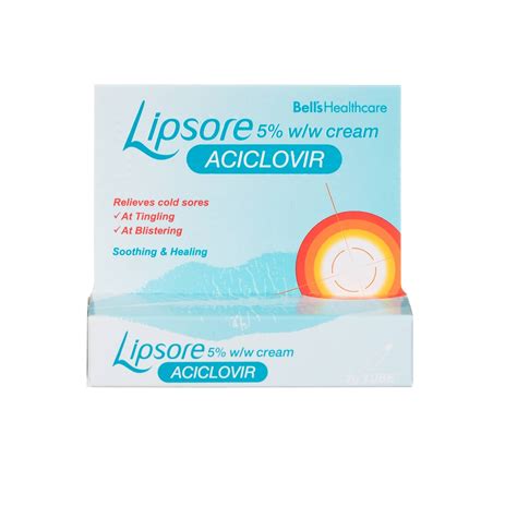 Lipsore Cold Sore Cream - 2g