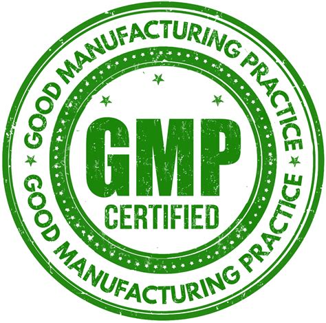 Certified GMP Logo PNG Transparent Image