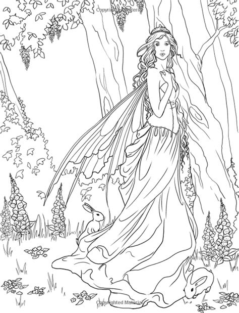 Get This Printable Fairy Coloring Pages 3359