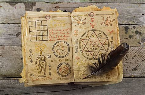 Grimoire Book Of Spells Stock Photos, Pictures & Royalty-Free Images ...