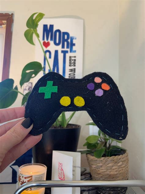 Handmade Catnip Cat Toys Video Game Controllers - Etsy