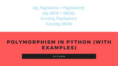 Polymorphism in Python (With Examples) - Coding Campus