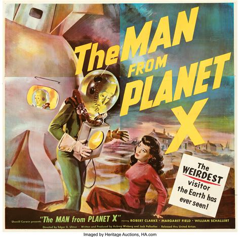 The Man from Planet X (United Artists, 1951). Folded, Very Fine+. | Lot #88253 | Heritage Auctions