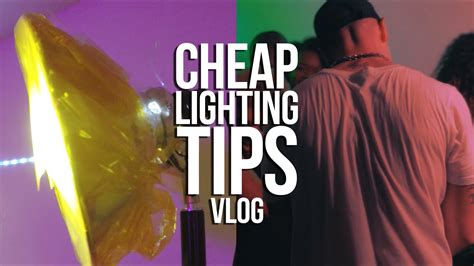 Cheap Music Video Lighting Tips (Vlog) - YouTube