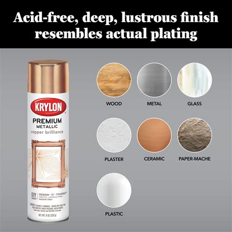 Krylon Premium Metallic Spray Paint Gold Foil | edu.svet.gob.gt