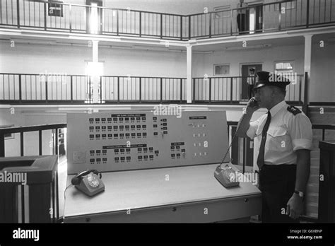 Interior view of Chelmsford Prison, which closed following a serious ...