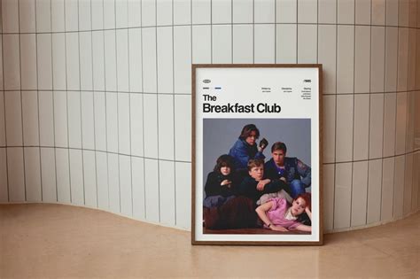 The Breakfast Club Movie Poster, the Breakfast Club Wall Decor, the ...