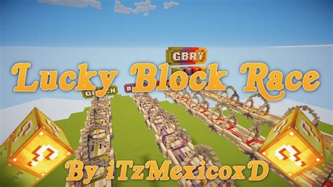 Lucky Block Race Map [1.8-1.9] Minecraft Map