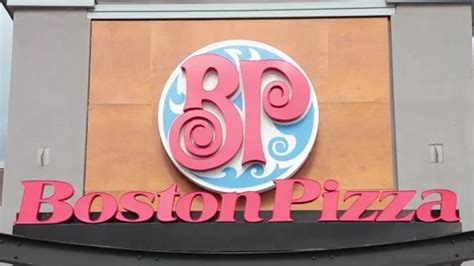 boston pizza restaurant and sports bar l... | Stock Video | Pond5