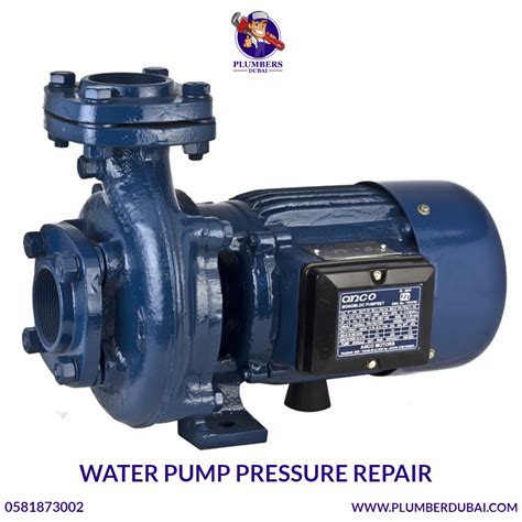 Water Pump Pressure Repair - 0581873002 - Plumbers Dubai