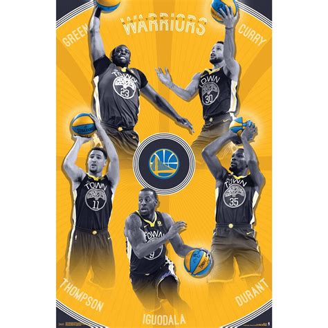 Golden State Warriors 22'' x 34'' Player Poster