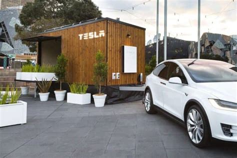 Tesla's Futuristic Tiny House Shows Off Its Energy Products