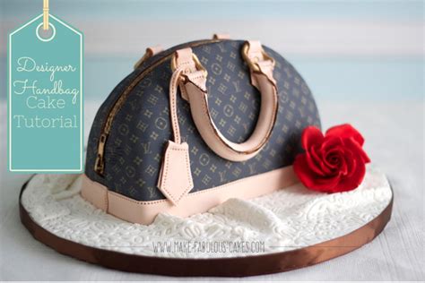 Designer Handbag Cake Tutorial