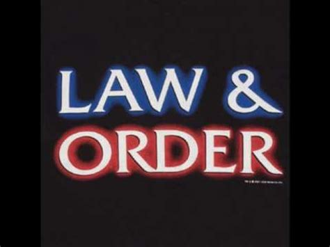 Law & Order: Sound Effect | Law and Order | Know Your Meme