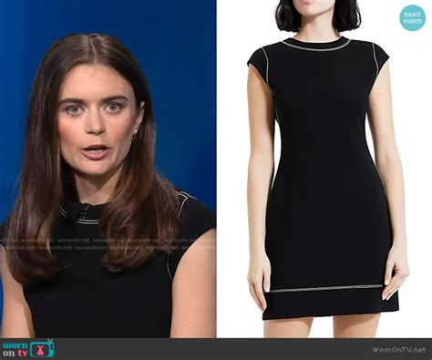 WornOnTV: Pippa Stevens’s black dress on NBC News | Clothes and ...