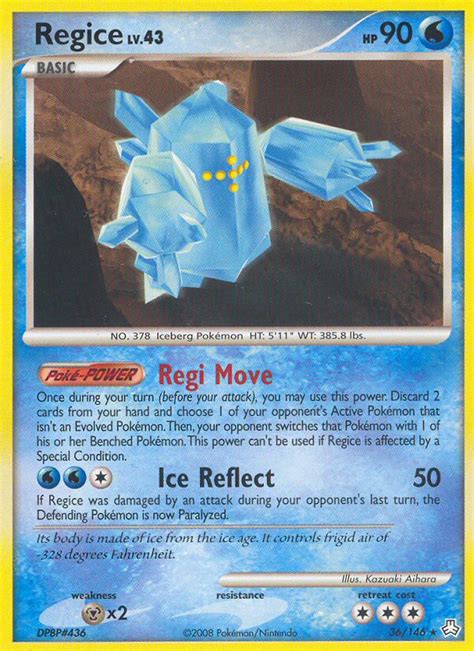 Pokemon Card of the Day: Regice Legends Awakened LA #36