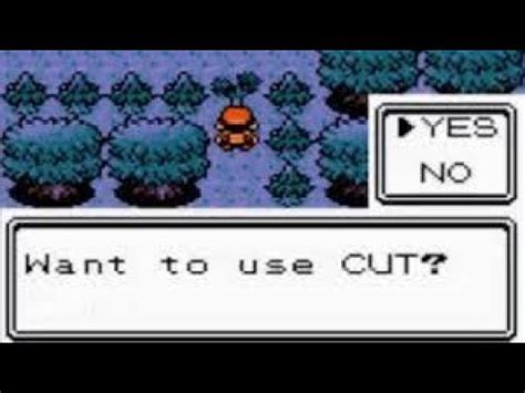 How to get HM cut in pokemon fire red - YouTube