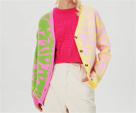 Cider Lava Lamp Spilt Multicolor Cardigan | Gifts From POPSUGAR's Holiday Gift-Guide Show 2021 ...