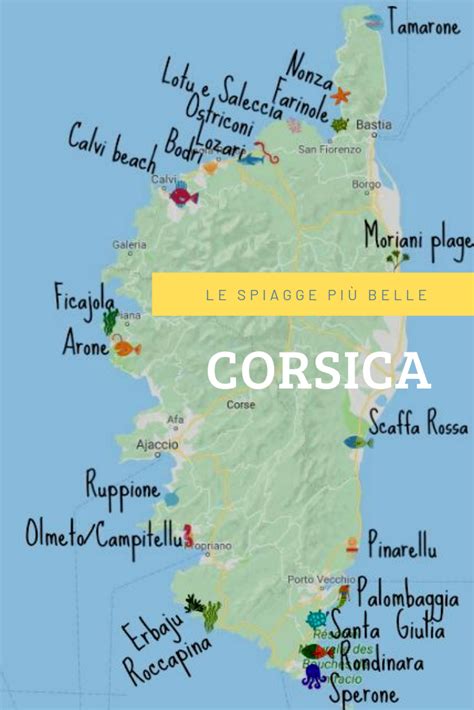 Best Beaches In Corsica Map | Printable Templates Free