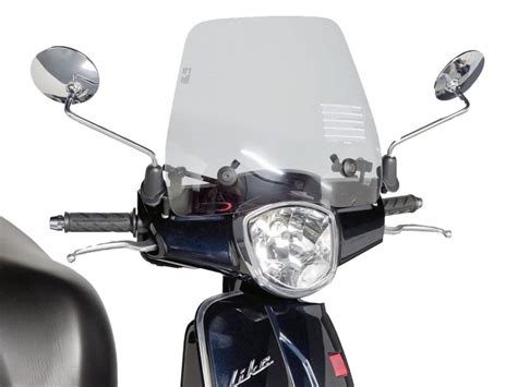 Windshield Puig Trafic smoke for Kymco Like 50, 125, 200i | Scooter Parts | Racing Planet USA