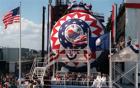 USS Honolulu SSN-718 Los Angeles class attack submarine US Navy