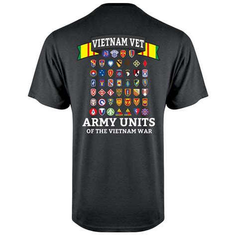 Army Units Vietnam T-Shirt