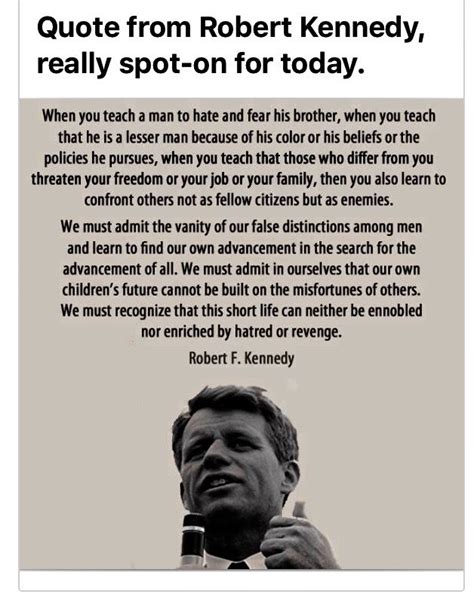 Robert Kennedy quote | Kennedy quotes, Historical quotes, Robert kennedy