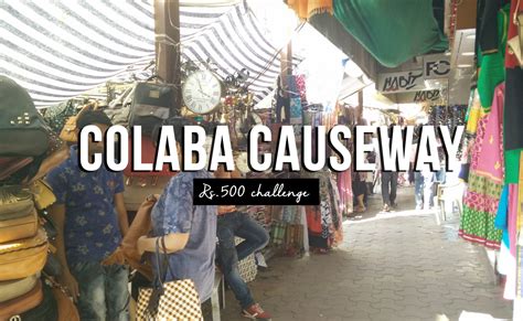 SHOPPING AT COLABA CAUSEWAY ON A BUDGET