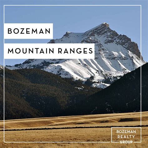 Bozeman Mountain Ranges – DELGER REAL ESTATE – BOZEMAN