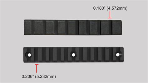 Picatinny, Weaver, and Dovetail Mounts - Monstrum Tactical