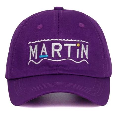 90's Sitcom MARTIN Purple Adjustable Hat Vintage Retro | eBay