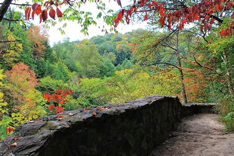 Autumn in Hocking Hills Photograph by Gregory Mitchell - Pixels